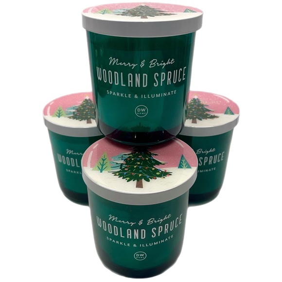 NWT! 🎄DW HOME-Christmas Holiday 8.8 Oz. Woodland Spruce Tree Candle - Picture 4 of 7